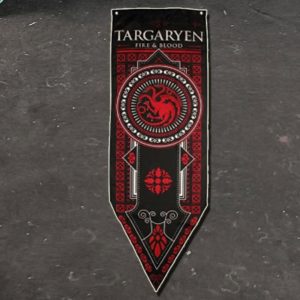 Targaryen Family Tournament Banner - Game of Thrones